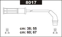 Przewody zapłonowe - SENTECH SEN8017 — zdjęcie 2