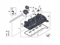 Uszczelka odmy - OE 11 12 7 823 944