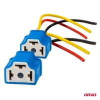 Gniazdo żarówki ceramiczne proste h4 - AMIO AMI03052 — zdjęcie 2