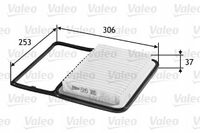 Filtr powietrza - VALEO 585386