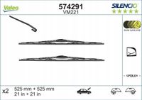 Piora wycier 525+525 szkielet vm221 perf - VALEO 574291 — zdjęcie 2
