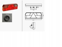 Lampa tył - ASPOCK A25-5400-507