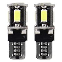 Żarówki LED CANBUS 5SMD 5730 T10 W5W White - AMIO AMI01628