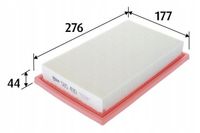Filtr powietrza panelowy - VALEO 585490 — zdjęcie 2