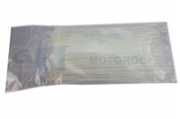 Opaska kablowa biala 150 x 2,5 opa.100sz - LICENT LICCT25150