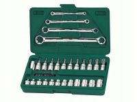 Zestaw 35 czesci torx 1/4 3/8 - SATA SAT09010 — zdjęcie 2