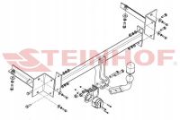 Hak holowniczy - STEINHOF STV-160 — zdjęcie 3