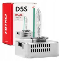 Żarówka żarnik xenon D5S 5000K - AMIO AMI02941