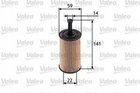 Filtr oleju wkład - VALEO 586509 — zdjęcie 2