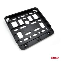 Ramka tablicy rejestracyjnej czarna skuter/motorower AMIO 01169 — zdjęcie 2