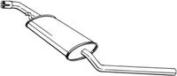 Tłumik układu wydechowego środkowy - BOSAL BOS281-241
