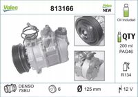 Sprężarka klimatyzacji - VALEO 813166 — zdjęcie 2