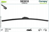 Pioro wycier 550 canopy upgrade - VALEO 583910 — zdjęcie 2