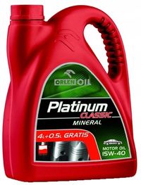 Oleje i smary - ORLEN PLATINUM CL. MIN SL 15W40 4,5L