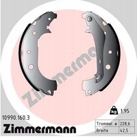 Szczęki hamulcowe - ZIMMERMANN 10990.160.3 — zdjęcie 2