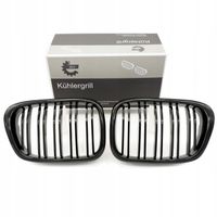Grill bmw podwójna listwa, czarny połysk, bmw 5 e39 - SKV 66SKV161