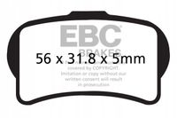 Klocki hamulcowe. moto. - EBC Brakes FA644TT