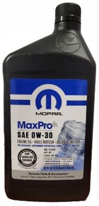 Olej mopar sae 0w-30 api sn plus 0,946l OLEMOP68444159AA