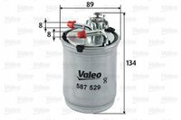Filtr paliwa diesel przepływowy - VALEO 587529 — zdjęcie 2