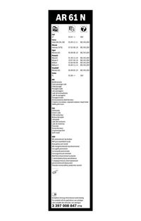 Pióro wycieraczki Aerotwin Retrofit - BOSCH 3 397 008 847