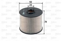 Filtr paliwa wkład - VALEO 587927 — zdjęcie 2