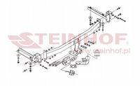 Hak holowniczy kula-A przykręcana - STEINHOF STEH-031 — zdjęcie 5