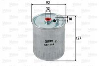 Filtr paliwa diesel puszkowy - VALEO 587714 — zdjęcie 2