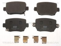 Klocki hamulcowe. tesla t. model 3 18- - TRISCAN 8110 81002