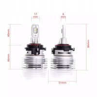 Żarówki LED H7 12V 6000K CANBUS 2 szt. - EINPARTS EPLH53 — zdjęcie 5