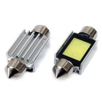 Żarówki LED CANBUS COB3 Festoon C5W C10W C3W 36mm White 12V - AMIO AMI01639 — zdjęcie 2