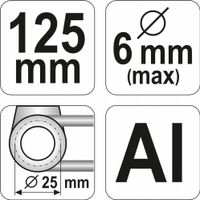Giętarka do Przewodów Hamulcowych Max. 6MM - YATO YATYT-0813 — zdjęcie 3