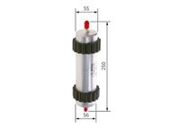 Filtr przewodu paliwowego - BOSCH F 026 402 808 — zdjęcie 5