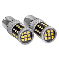 Żarówki LED CANBUS 2016 39SMD 1156 BA15S P21W R10W R5W White 12V 24V - AMIO AMI02799 — zdjęcie 3