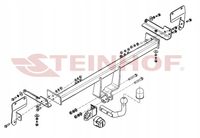 Hak holowniczy - STEINHOF STS-385
