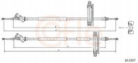 Linka h-ca l+p ford focus 98-03 bebny - COFLE 10.5357