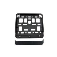 Ramka tablicy rejestracyjnej czarna skuter/motorower AMIO 01169