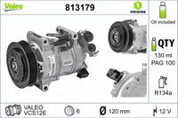 Sprężarka klimatyzacji 308 13- - VALEO 813179 — zdjęcie 2