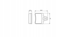 Klocki hamulcowe. citroen t. xantia - BOSCH 0 986 460 958 — zdjęcie 5