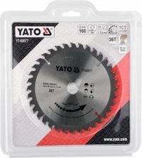 Tarcza TCT do Drewna 160x36TX20MM - YATO YATYT-60577 — zdjęcie 2