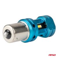 Żarówki LED CANBUS 1156 BA15S P21W R10W R5W 4SMD 1860 White 12V 24V - AMIO AMI04252 — zdjęcie 4