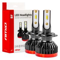 Żarówki samochodowe LED seria BF H7 6000K Canbus - AMIO AMI02242