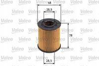 Filtr oleju wkład - VALEO 586528 — zdjęcie 2