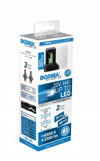 Led h4 12v up to led 6500k canbus - BOSMA LED7282 — zdjęcie 3