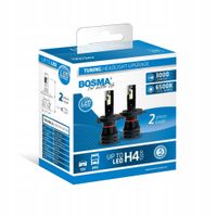 Led h4 12v up to led 6000k 3000lm - BOSMA LED7633 — zdjęcie 3