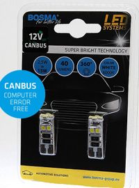 Led 12v t10 8xsmd biala canbus - BOSMA LED4229