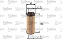 Filtr oleju wkład - VALEO 586545 — zdjęcie 2