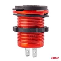 Wodoodporna ładowarka z gniazdami 2xUSB 12V 24V MOD-10 - AMIO AMI02860 — zdjęcie 3