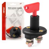 Wyłącznik odłącznik prądu akumulatora hebel 12V 24V - AMIO AMI03023
