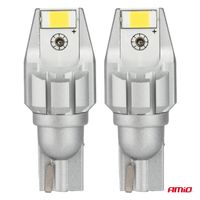 Żarówki LED CANBUS T15 W16W 2SMD 3570 White 12V 24V - AMIO AMI04257 — zdjęcie 2