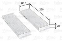 Filtr kabinowy pc essential / zwykly - VALEO 715748 — zdjęcie 2